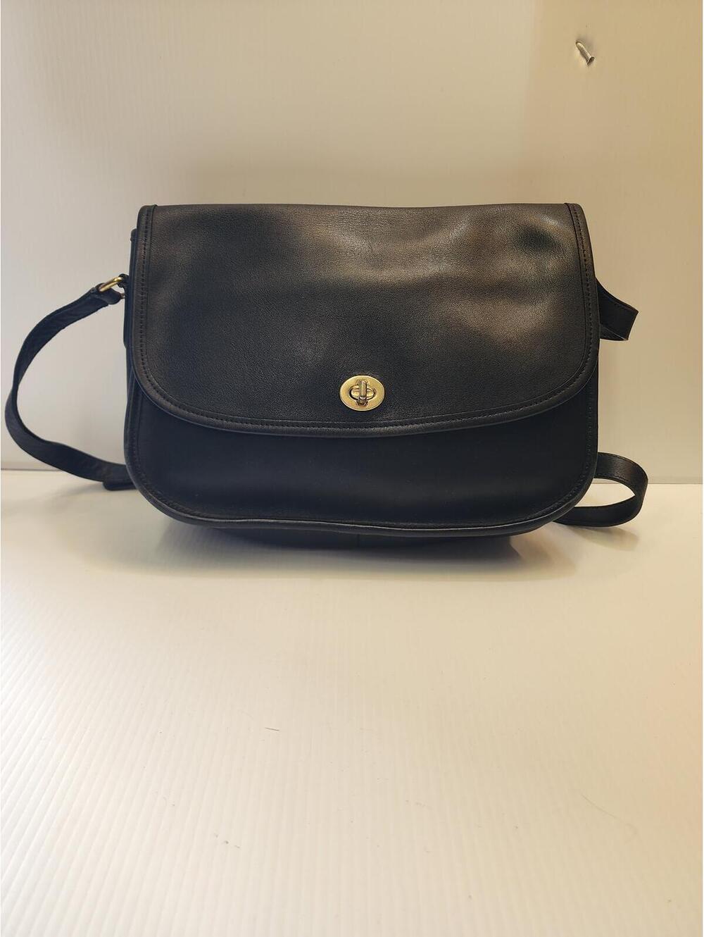 Vintage Y2k Coach City Bag in Black